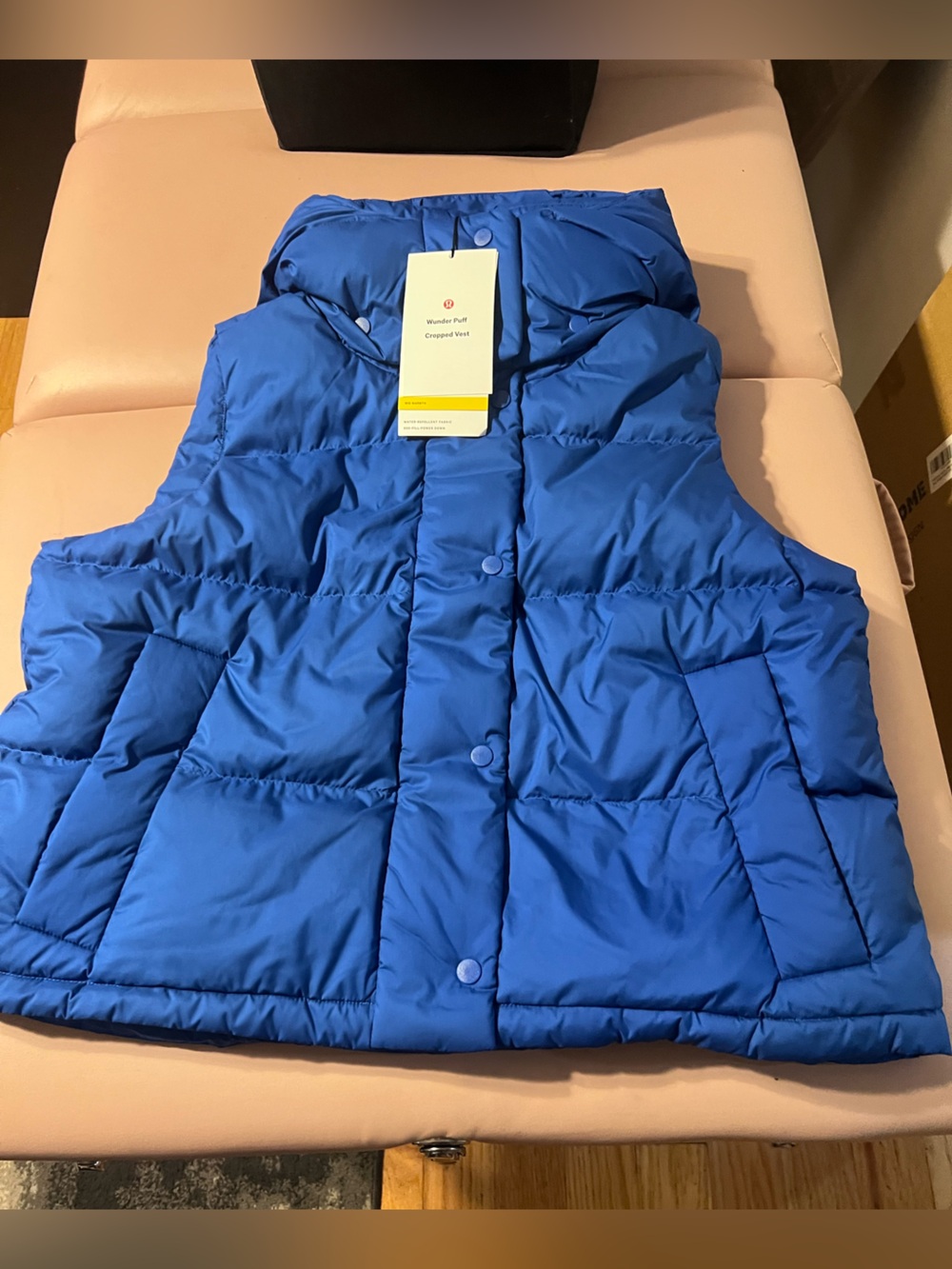 lululemon athletica women’s Blue Puffer Vest